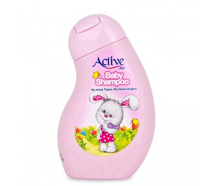 ACTIVE ИРАН / Детский шампунь 0+ "Зайка". Аромат малины, 250 мл х 12