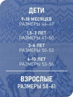 Шапка зимняя вязаная детская