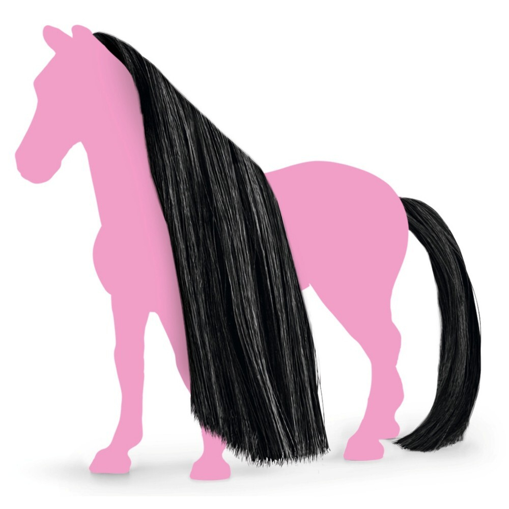 Schleich - Sofia's Beauties Черные волосы для лошадей 42649 / артикул   42649  / GTIN 4059433722948