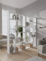 Стеллаж перегородка для зонирования