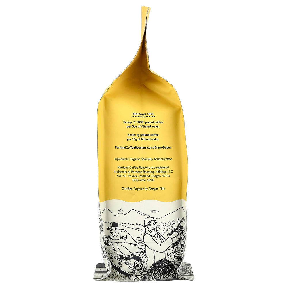 Portland Coffee Roasters, Tanager's Song, органический кофе, цельные зерна, светлая обжарка, 340 г (12 унций)