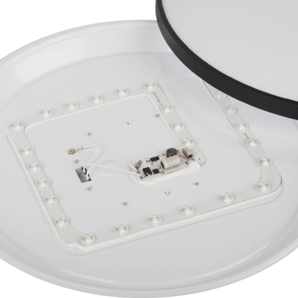 Светильник потолочный светодиодный ЭРА Классик без ДУ SPB-6 Slim Base BK 45W -5K | Светильники SPB-6 без ДУ