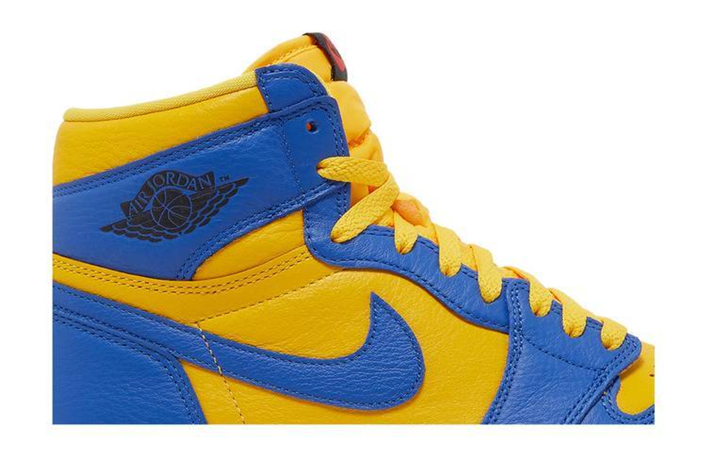 Кроссовки Jordan Air Jordan 1 High Og "Game Royal And Varsity Maize" (Женская размерная сетка)