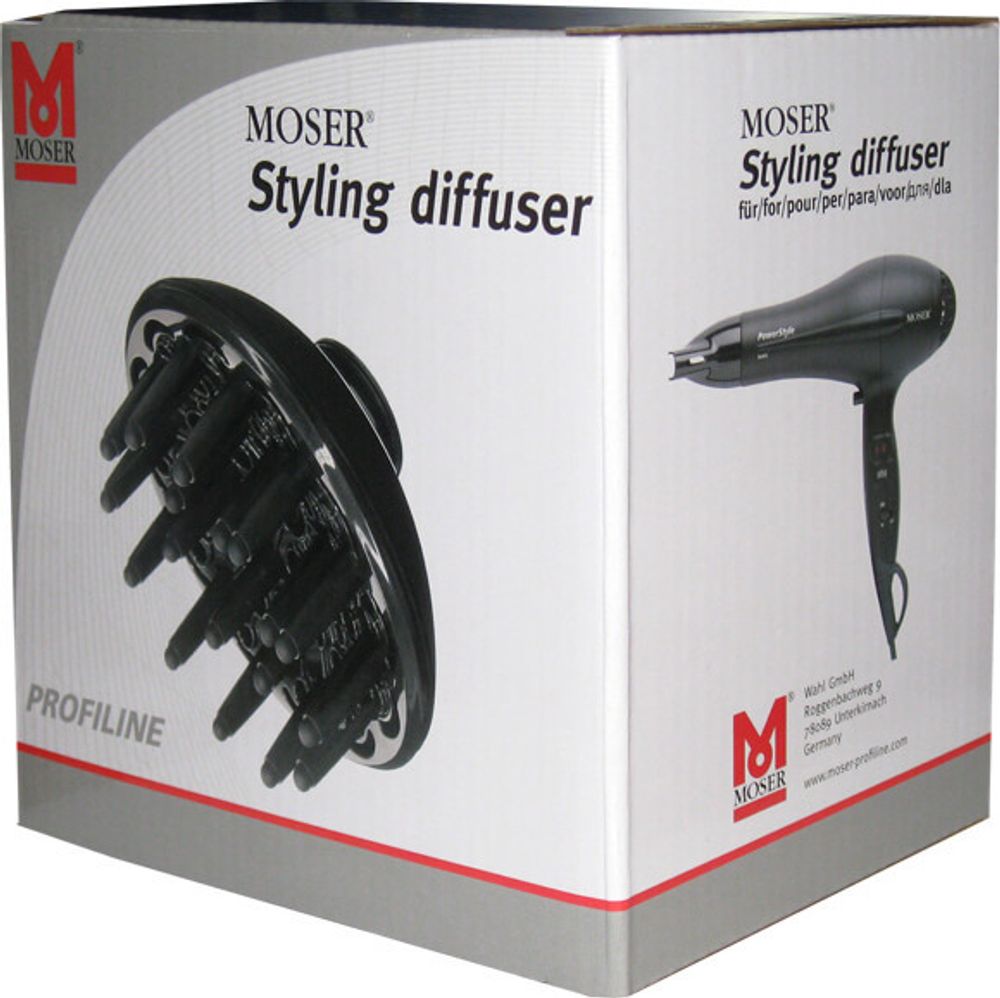 Диффузор-насадка для фенов Moser Styling diffuser для увеличения объема (4320-7000) - 4