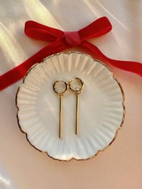 Серьги Корица