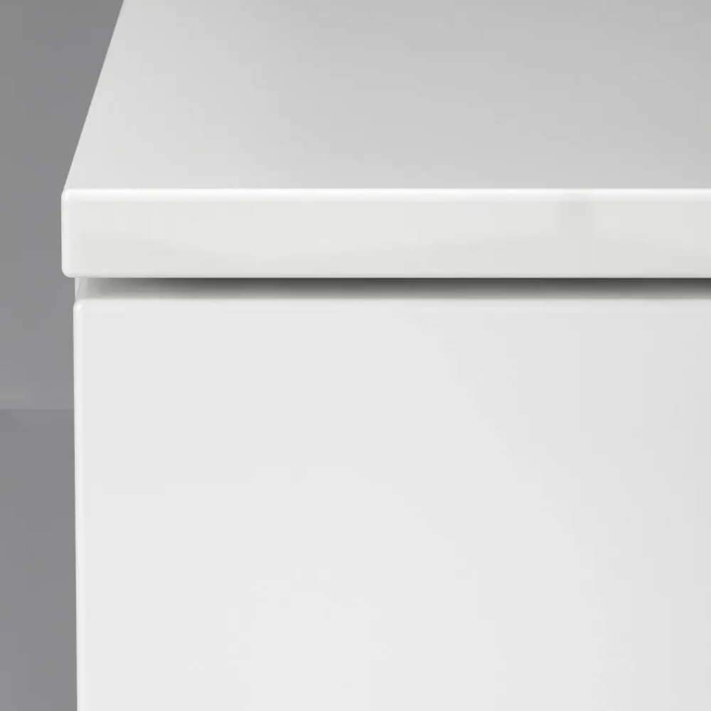 Тумба - IKEA NORDLI/НОРДЛИ ИКЕА, 47х40х76 см, белый