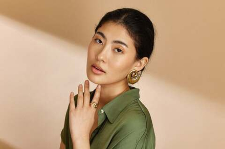 Серьги ORI TAO, Bagyo, тайфун, OT24.2-12-32024 (золотистый)