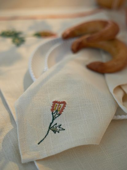 Салфетка сервировочная spring flower из коллекции ethnic, 45х45 см