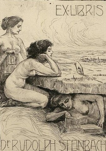 Bruno Heroux (1868-1944) - эротическое искусство немецкого художника