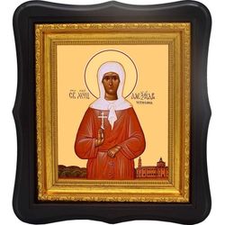 Александра Устюхина мученица. Икона на холсте.