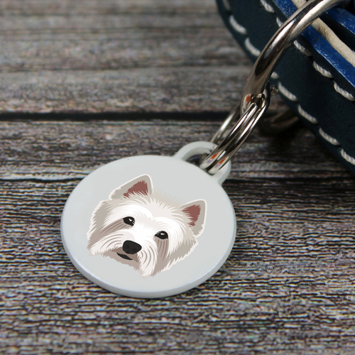 Адресник ВЕСТ ХАЙЛЕНД ВАЙТ ТЕРЬЕР