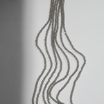 Селенит (имитация), оттенок "Noir" 2мм, шар, микроогранка