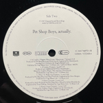 Pet Shop Boys ‎– Actually (Европа 1987г.)