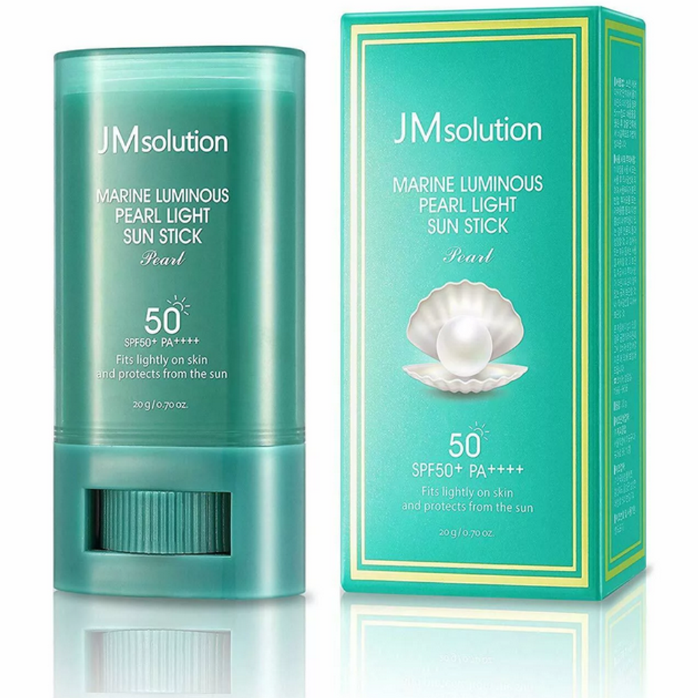 Jmsolution marine luminous pearl sun stick spf50+ pa++++ - Солнцезащитный стик с морскими минералами