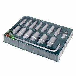 Набор головок глубоких (15 предметов) RockForce RF-4157