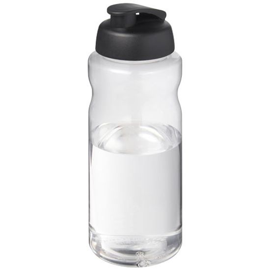 Спортивная бутылка H2O Active® Big Base объемом 1 л с откидывающейся крышкой