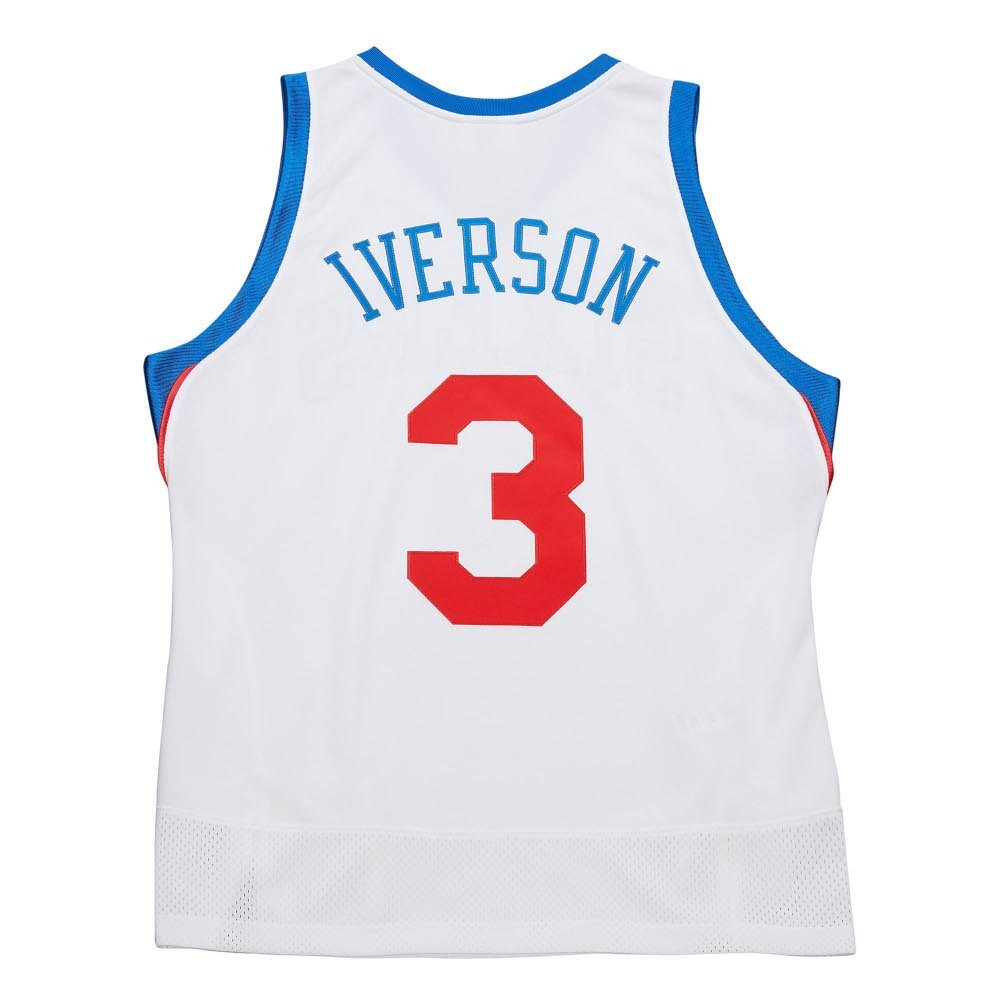 Баскетбольная джерси Mitchell&Ness NBA Jersey 76ers 2009 Allen Iverson White