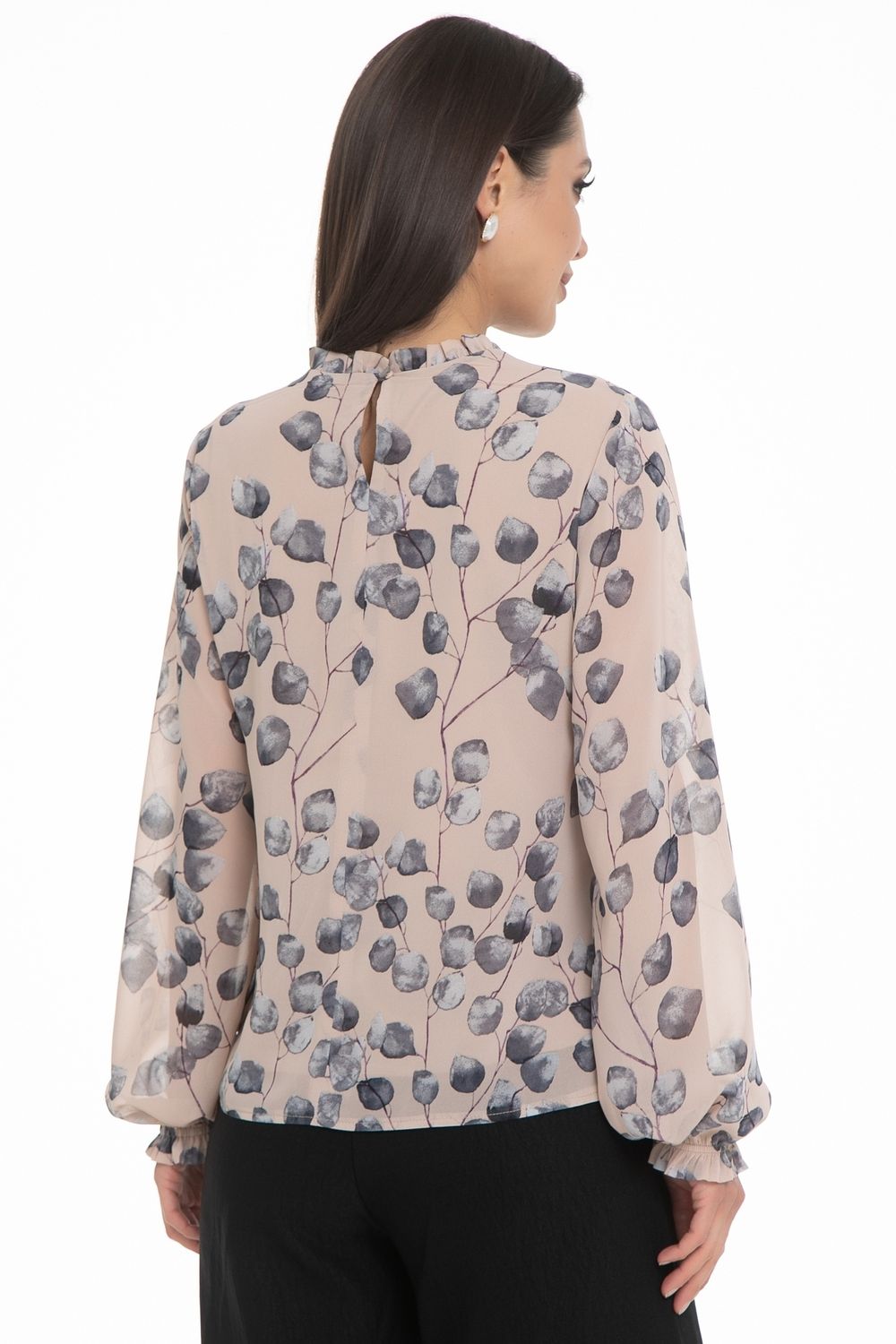 Блуза Волшебный шифон (пудра) Diolche