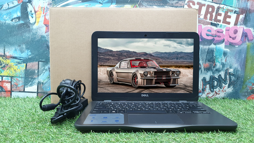 Ноутбук DELL Inspiron 3180, 11.6", AMD A6 9220e 1.6ГГц, 4ГБ, 32ГБ eMMC, AMD Radeon R4, 3180-7680