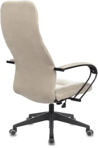 Кресло руководителя Бюрократ CH-608Fabric песочный Light-21 крестов. пластик