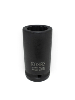 Головка ударная глубокая 27мм 12гр. 3/4'' RockForce##Rock FORCE RF-46810027