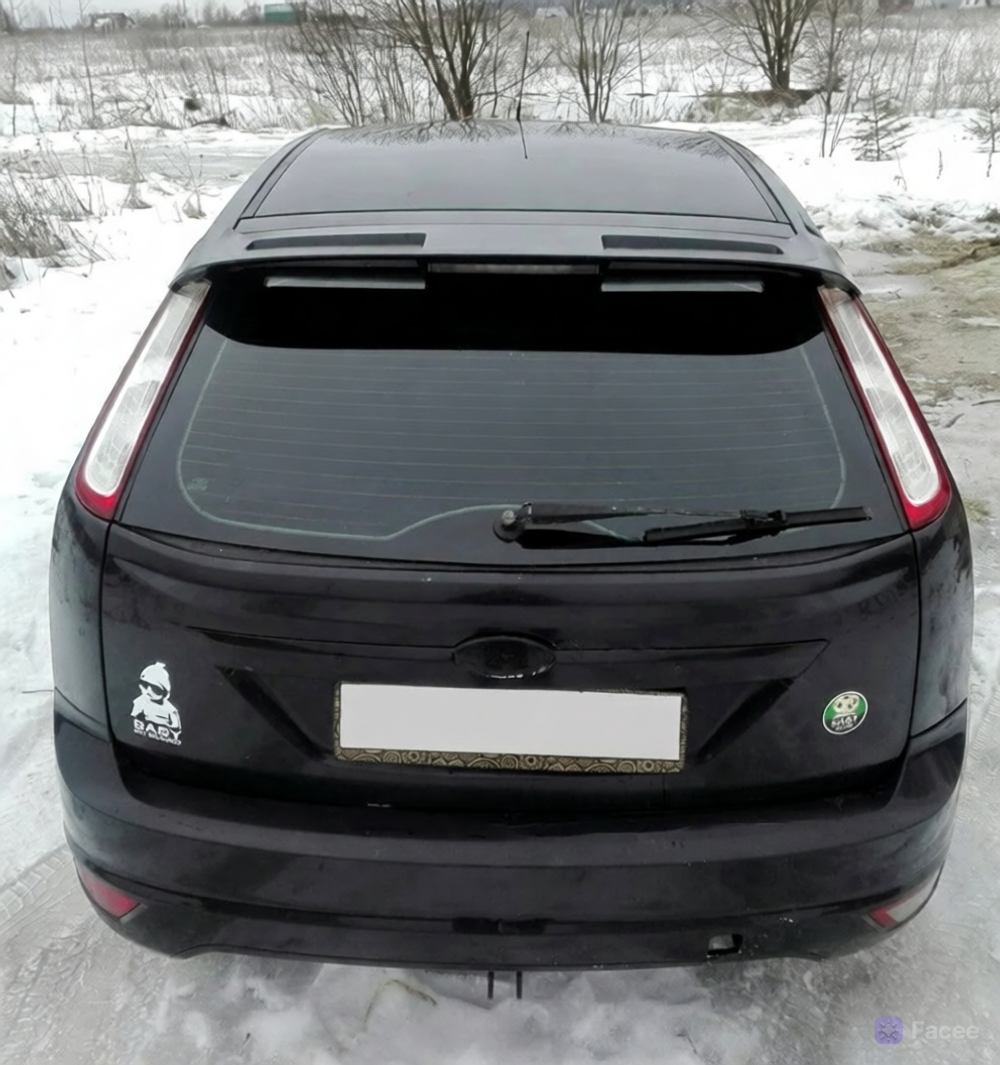 Спойлер в стиле ST для Ford Focus 2 хэтчбек (2004–2011) под покраску