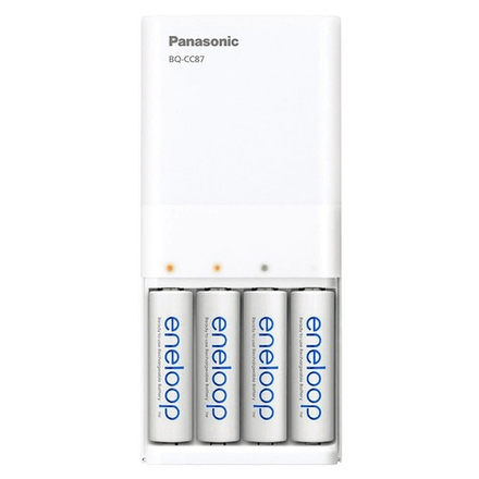 Зарядное устройство Panasonic K-KJ87MCC40USB Basic c USB выходом + 4шт АА 1900 мАч