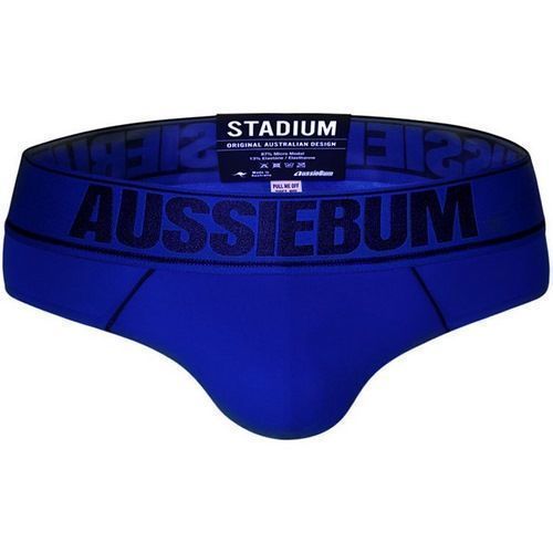 Мужские трусы брифы синие Aussiebum