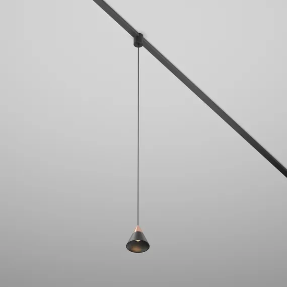 Трековый светильник Коно / Cono Elasity 3000К 7Вт 38° Technical tr166-1-7w3k-m-b