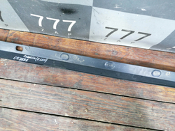 Накладка порога левая наружняя Toyota Corolla (E150) 06-10 Б/У Оригинал 7585212110