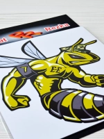 Наклейка - Шершень качок