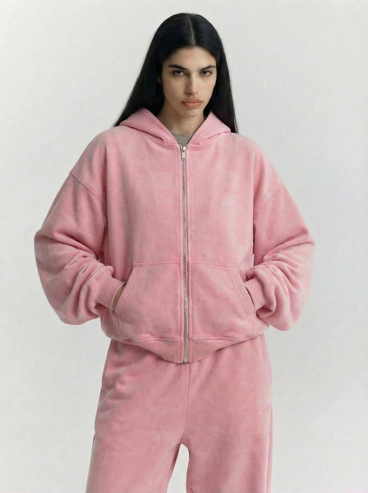 Зип худи из футера