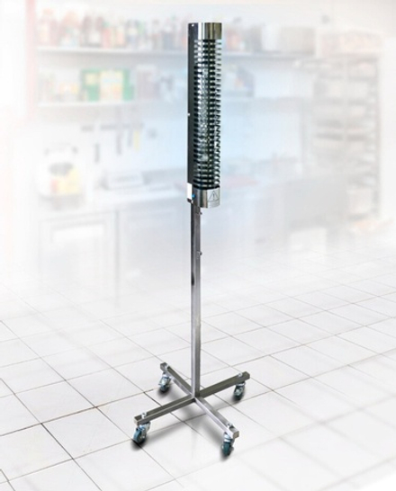 Подставка под облучатель, нерж. сталь 500*500*1500