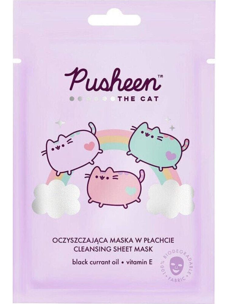 Маски Pusheen Cleansing Sheet Mask oczyszczająca maska w płachcie 17g