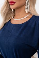 Платье Стефани (синий)-52р-р Р11-1239 Nikol