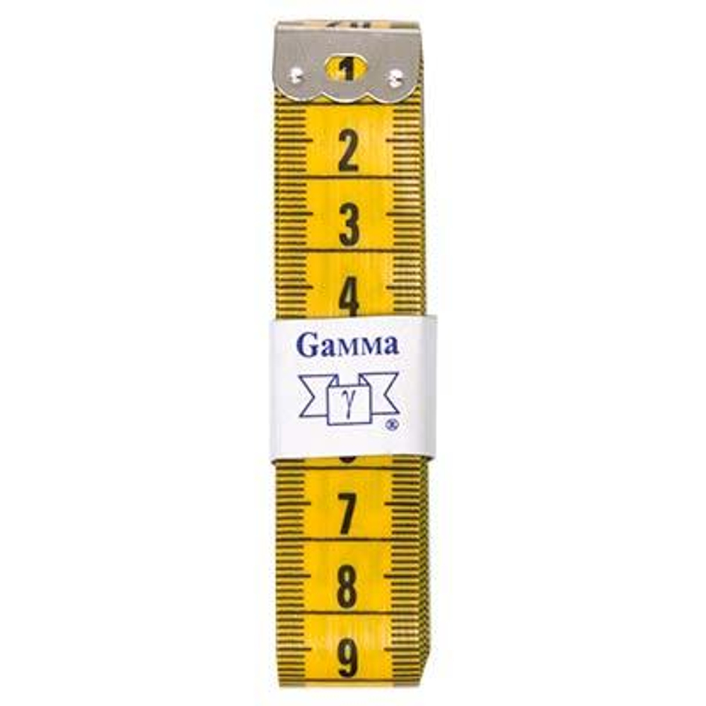 "Gamma" Сантиметр пластик, 200 см х 2 см, цв.ассорти