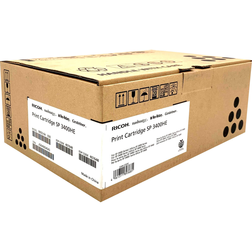 Картридж лазерный Ricoh SP3400HE (406522/407648) чер. пов.емк. для SP3400