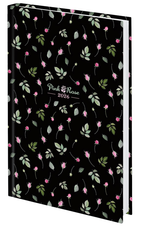 Ежедневник А5 160л. датир. 2026г. "Flower pattern" ламинированная обложка (STAFF)