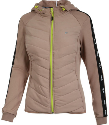Женская Кофта теннисная Fila Coachjacket Frida Women - Бежевый