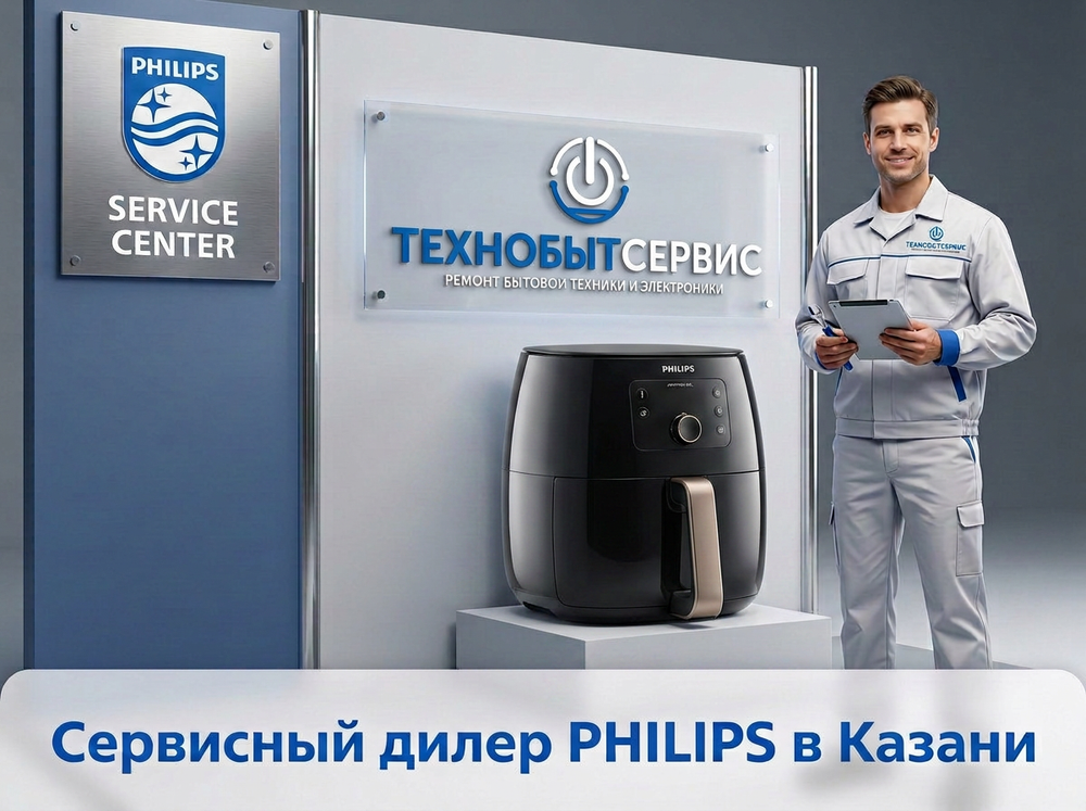 Ремонт аэрогриля Philips в Казани
