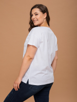 Футболка Фк-127П/белый-париж