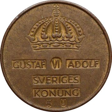 5 эре 1952-1971 Швеция