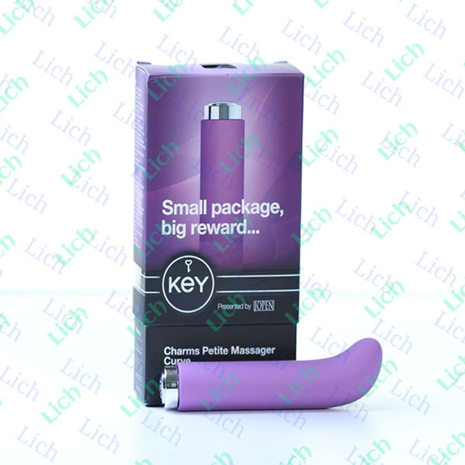 Сиреневый вибратор с изогнутой головкой Curve Lavender