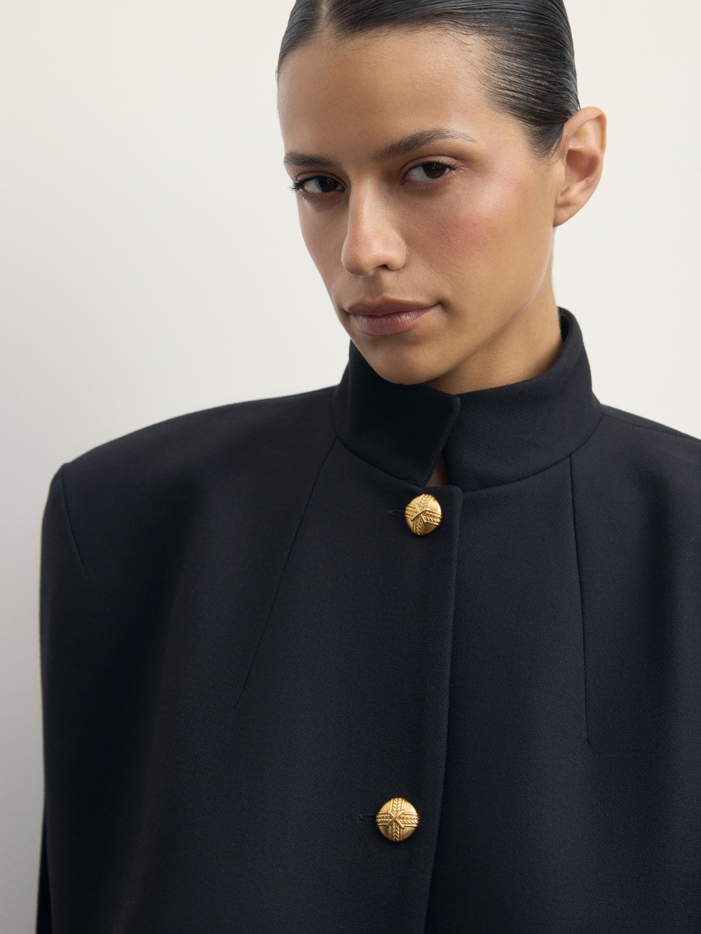 Кейп "Vintage" черный