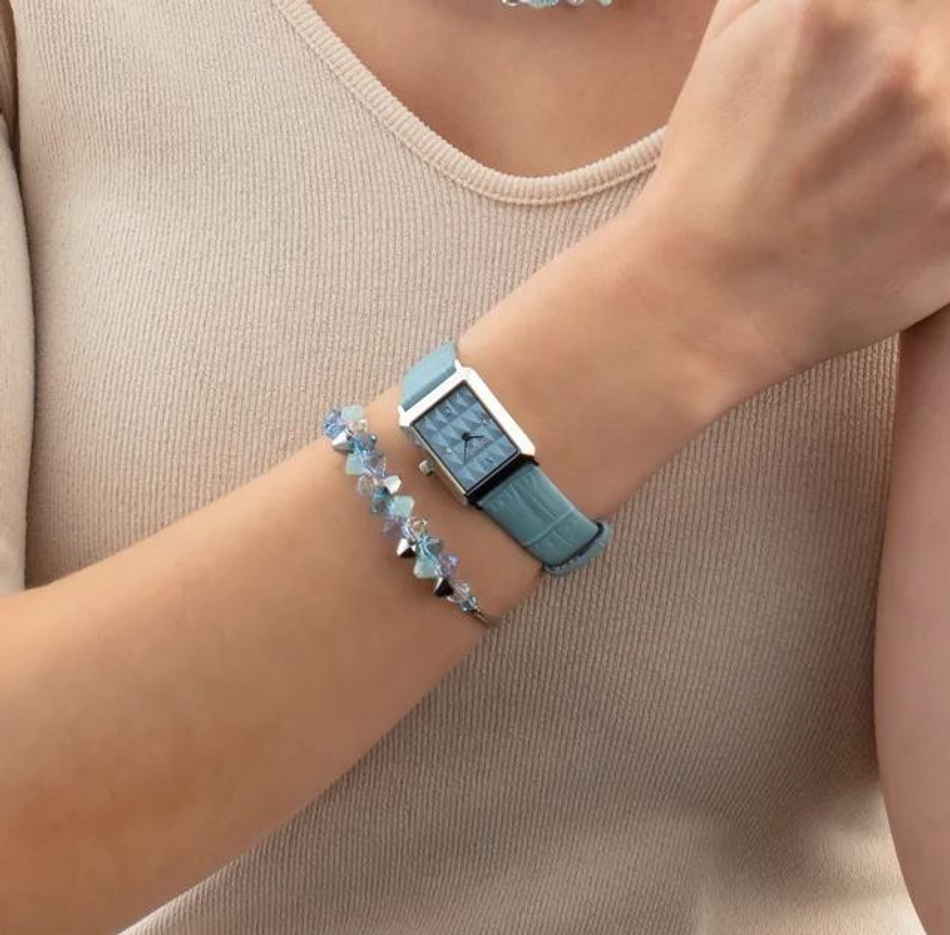 Набор часы и браслет Coeur de Lion Light Blue-Silver 7670/53-0741