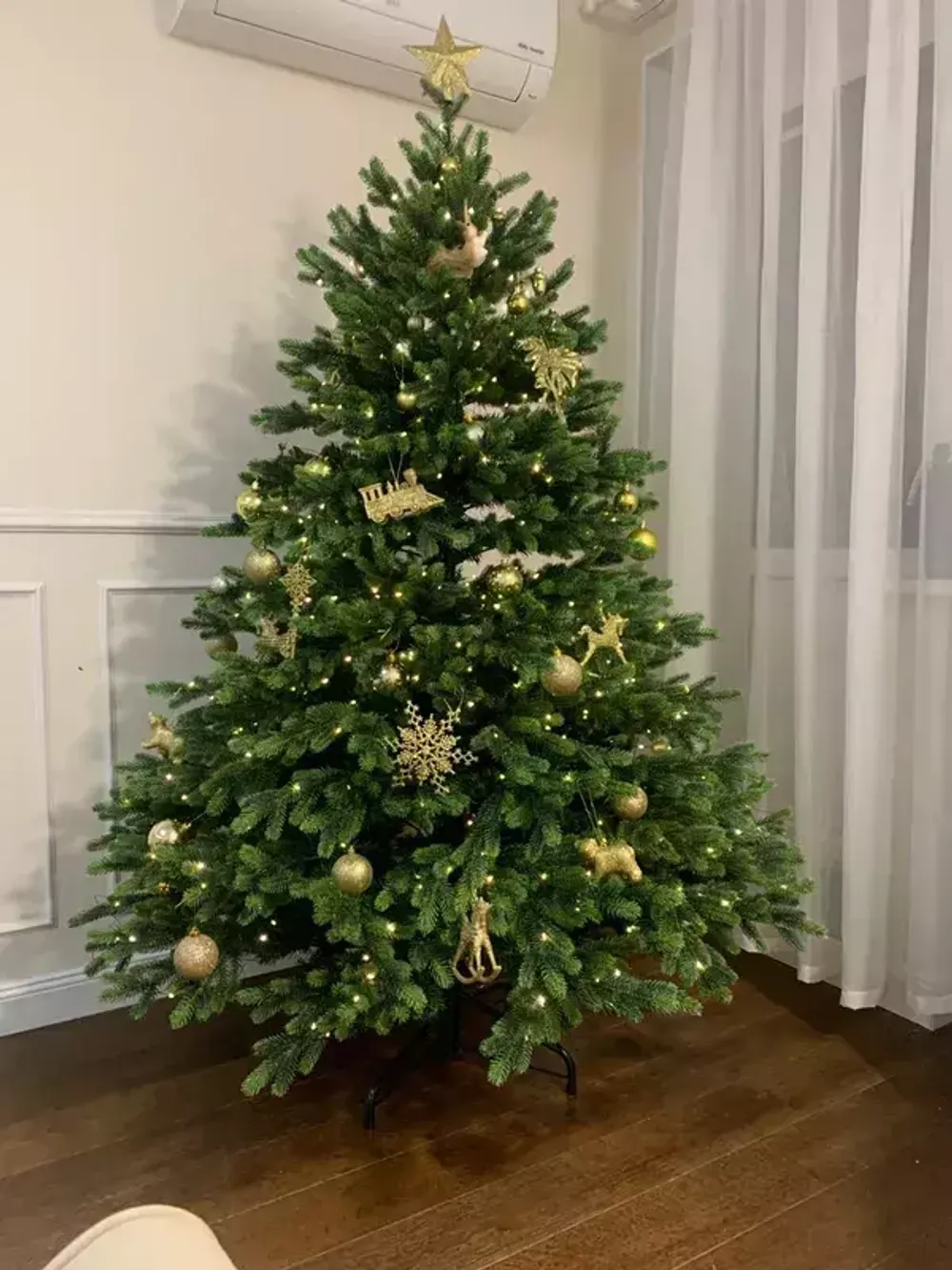 Ель искусственная «Венецианская» (Литая+пвх) 270 см / 2.7 м