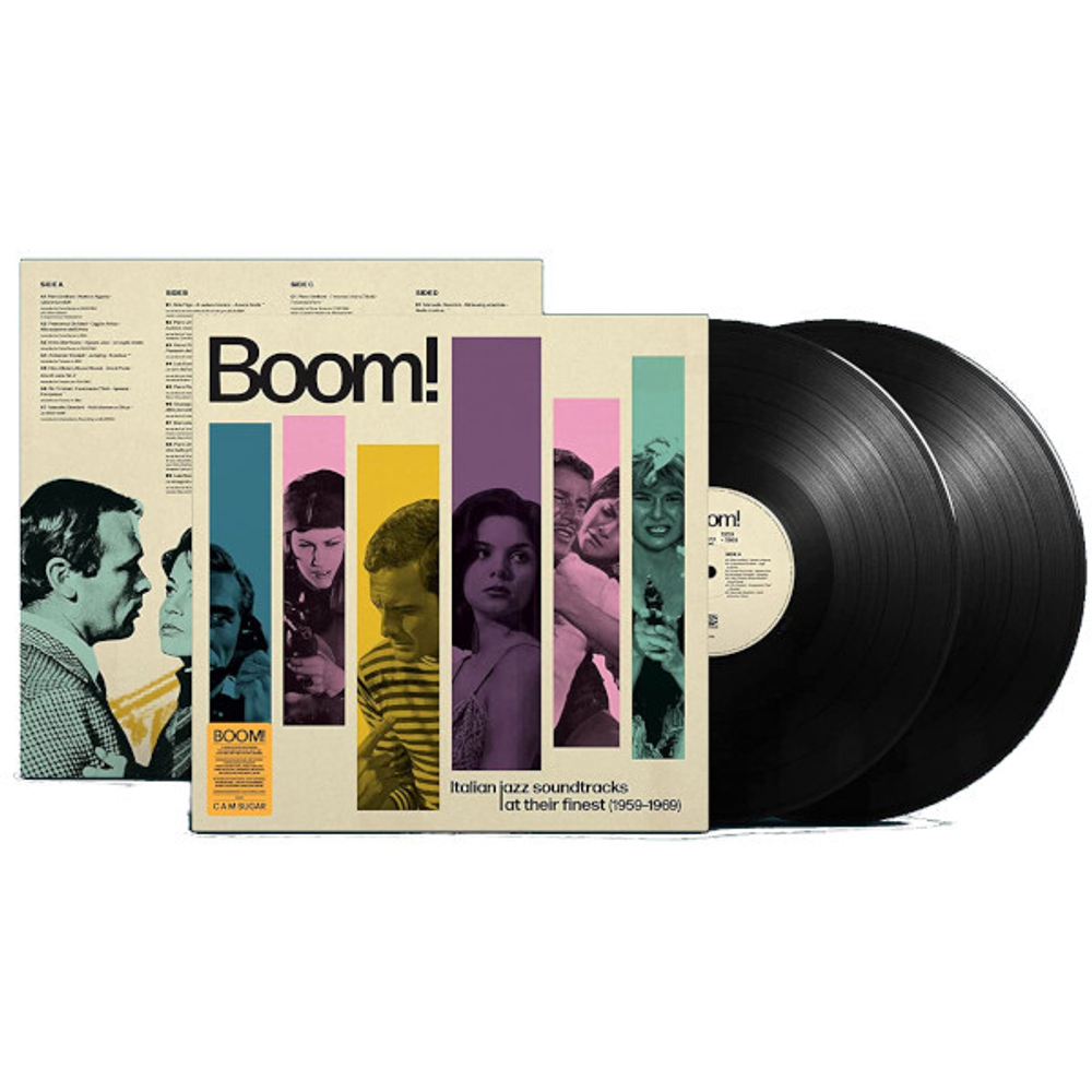 Сборник / Boom! Italian Jazz Soundtracks At Their Finest (1959-1969)(2LP)