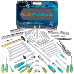 Набор инструментов 142пр.1/4'',3/8'',1/2'' ILOforce IF-41421-5