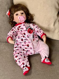 Кукла Реборн мягконабивная 48см в пакете (FA-076)