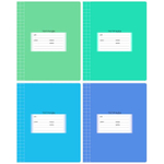 Тетрадь школьная А5 12л крупная клетка "Школьная", эконом. 290517 (BG)